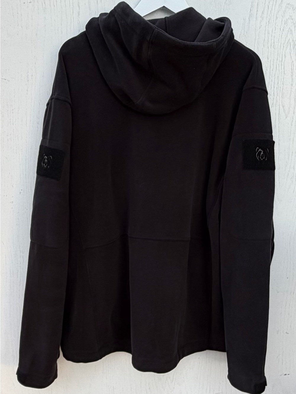 Baerskin Bearskin Tactical 4.0 Hoodie Fleece Jacket Men 2XL Black Zip Up - Picture 4 of 5